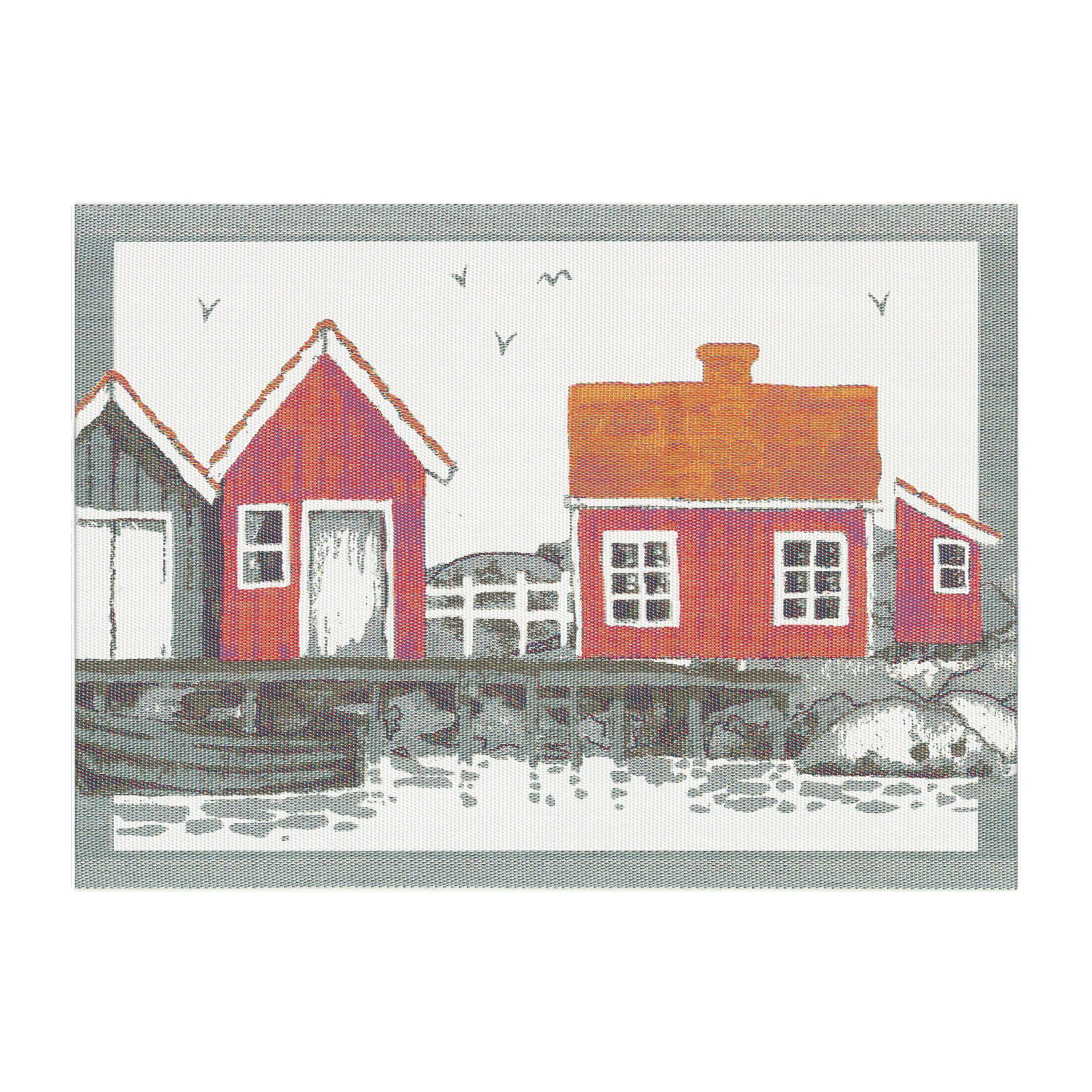 Signe 餐垫  35x48 cm, Multi Ekelund Linneväveri