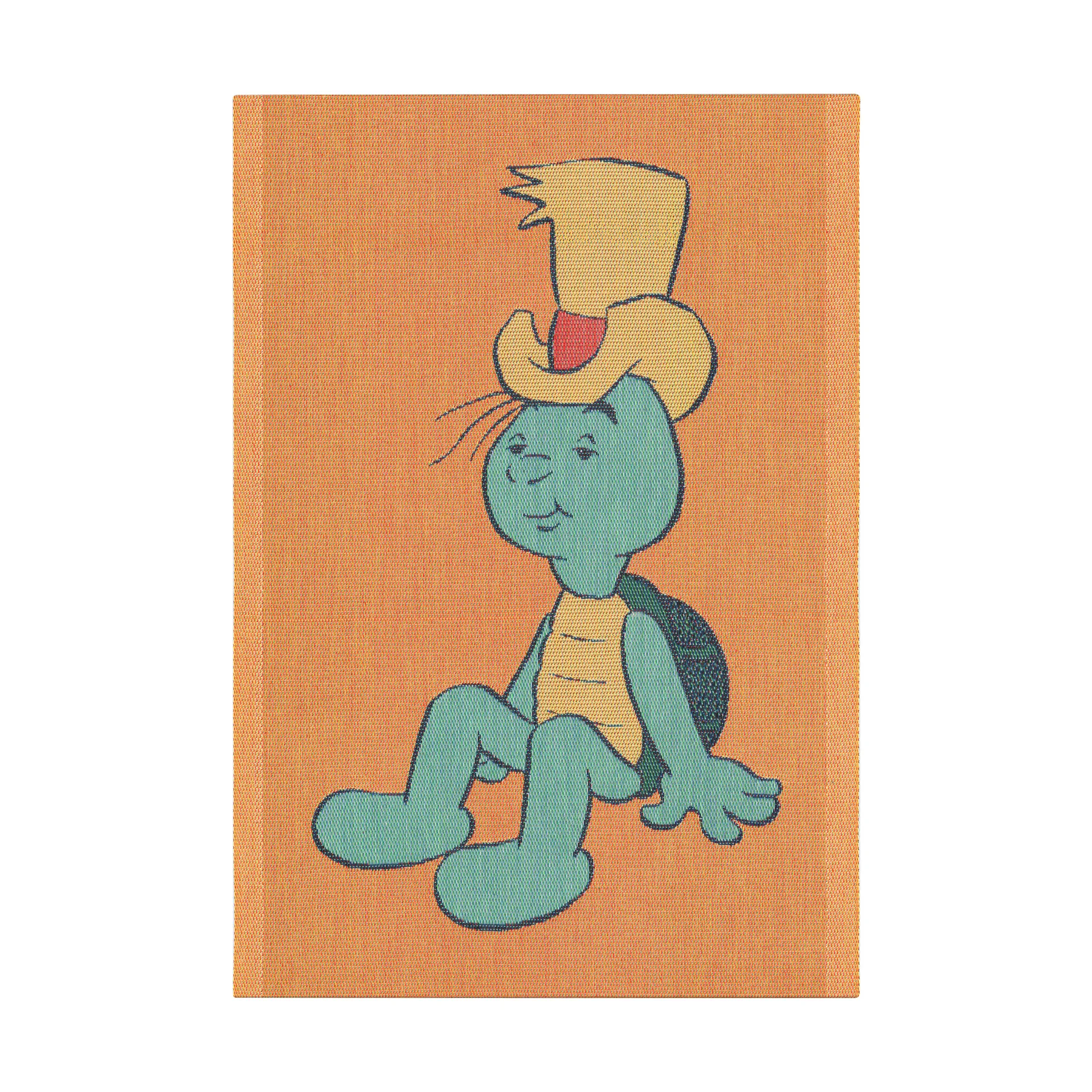 Skalman 厨房巾 35x50 cm, 红色-橙色 Ekelund Linneväveri