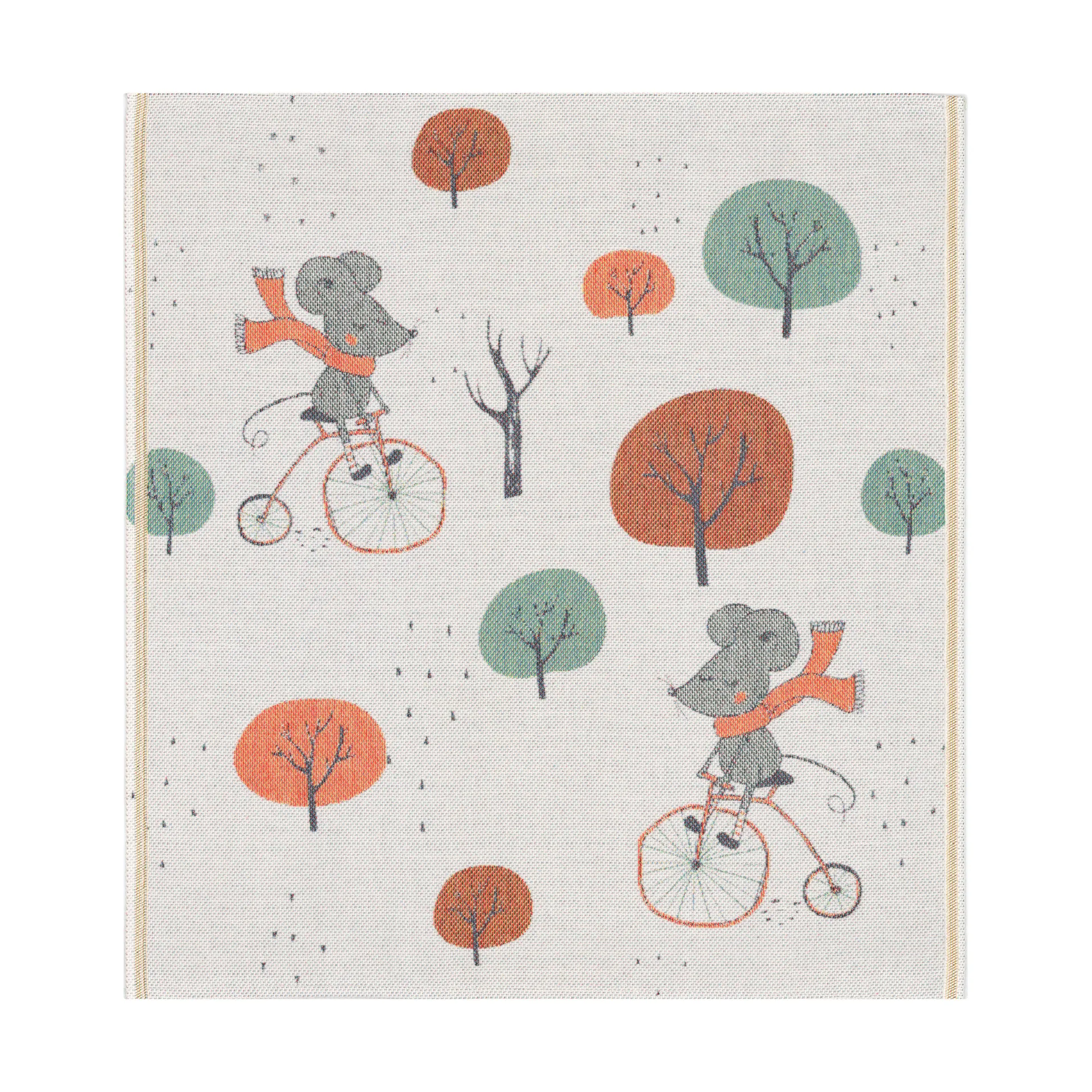 Skogsmus 婴儿毯 70x75 cm, 混合色 Ekelund Linneväveri