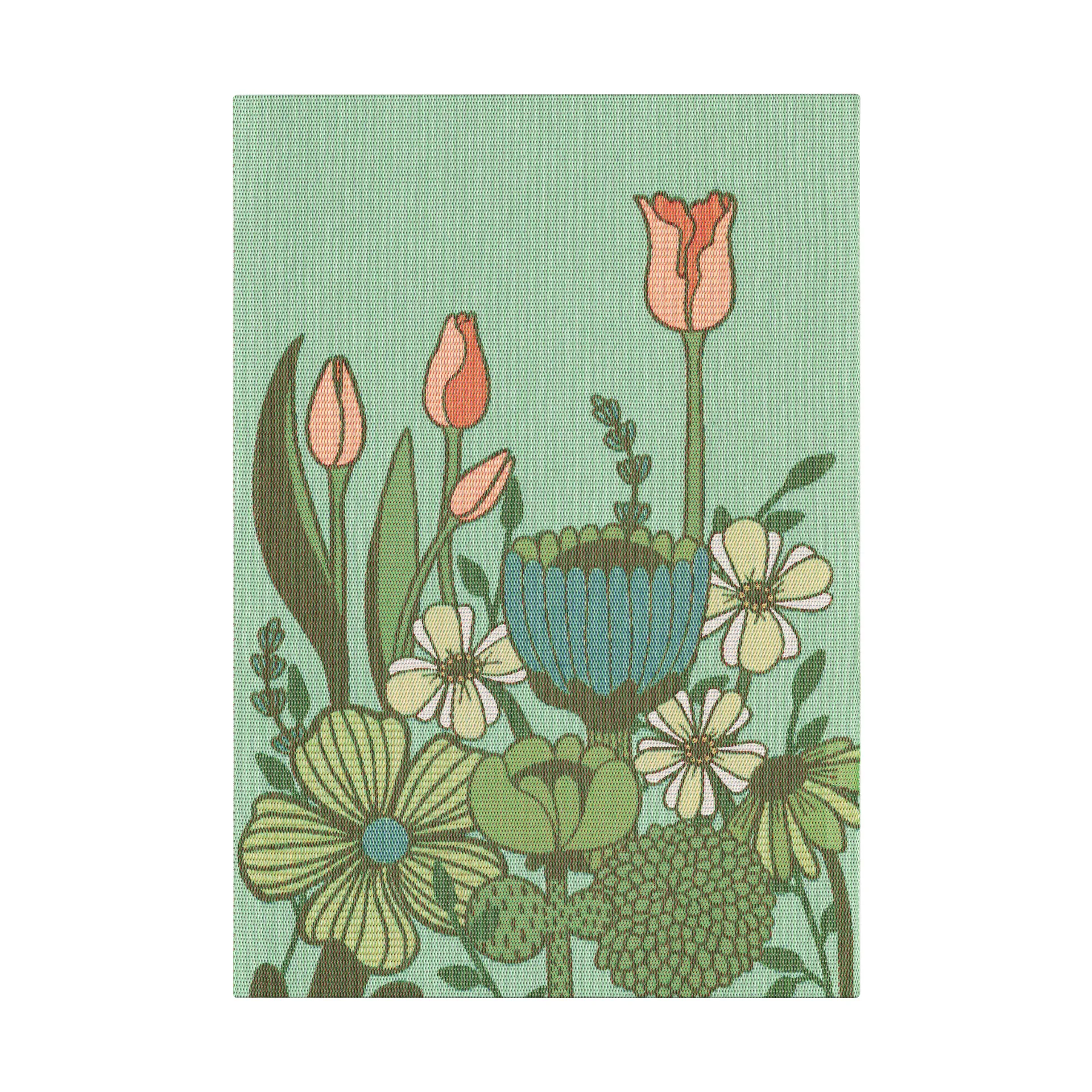 Soft Green 厨房巾 35x50 cm, 绿色 Ekelund Linneväveri