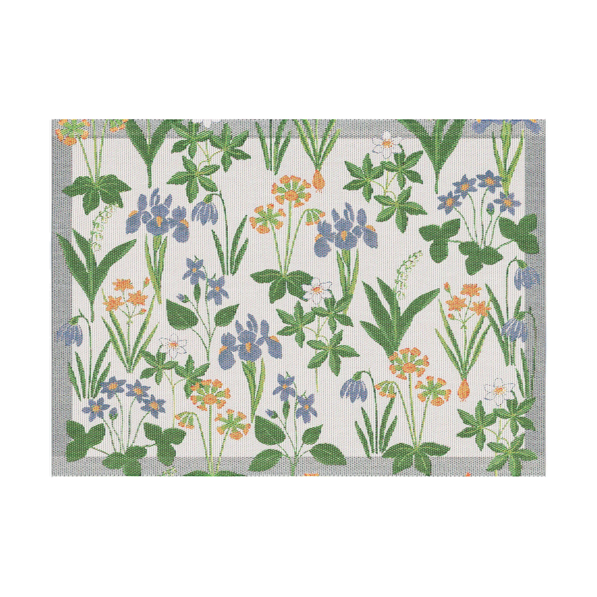 Sol blue 餐垫 35x48 cm, 彩色 Ekelund Linneväveri