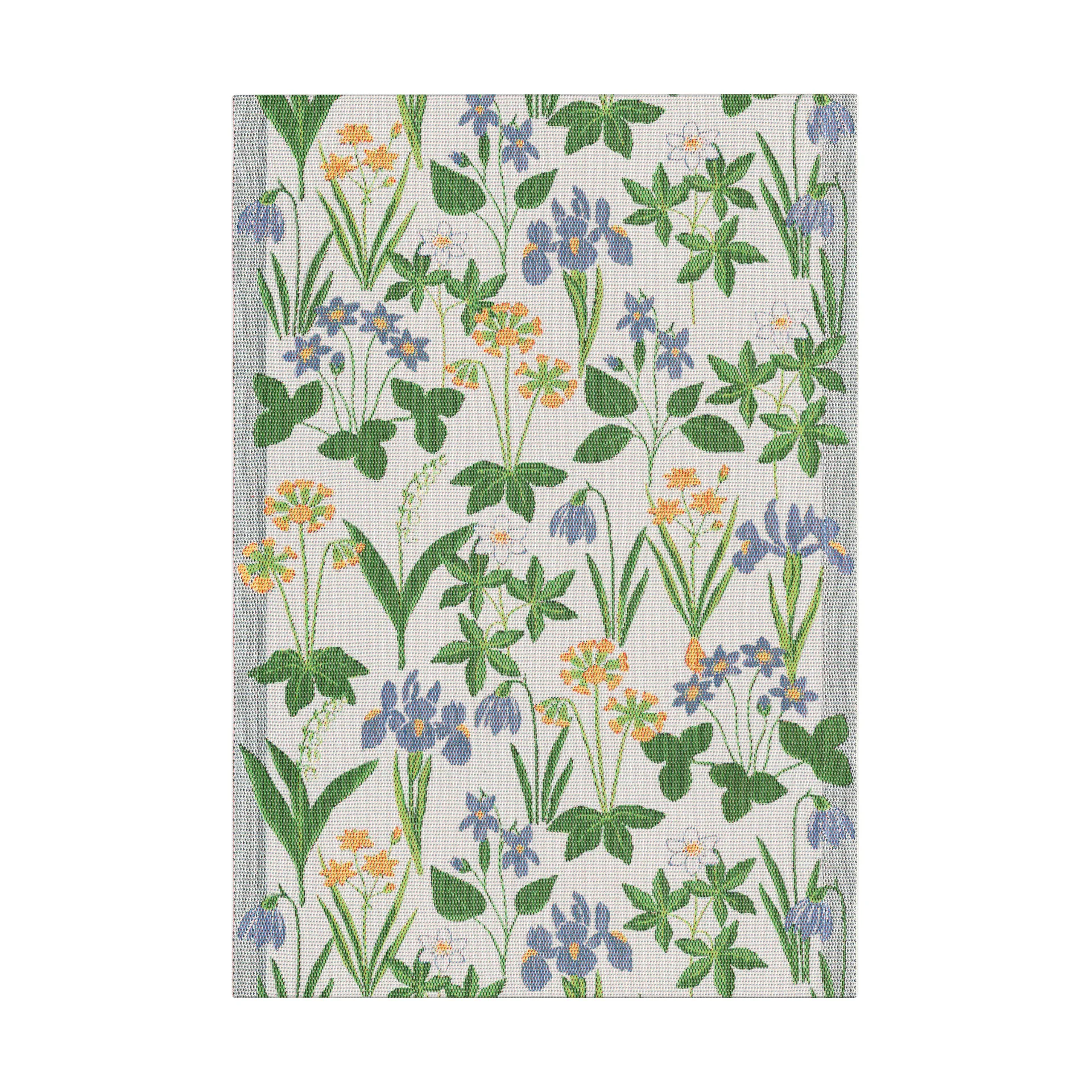 Sol blue 厨房巾 35x50 cm, 彩色 Ekelund Linneväveri