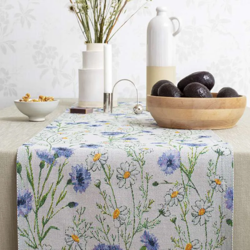Sommar 桌布35x80cm, 多色 Ekelund Linneväveri