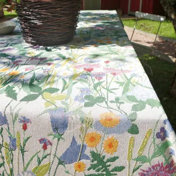 Sommartid 桌布 - 145x300cm - Ekelund Linneväveri
