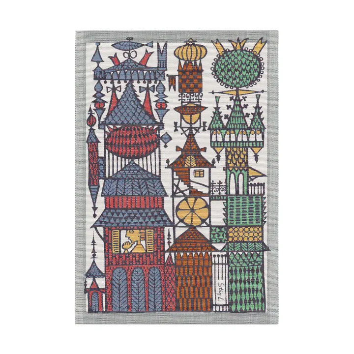 Stadssaga 厨房擦手巾35x50厘米 - 多色 - Ekelund Linneväveri