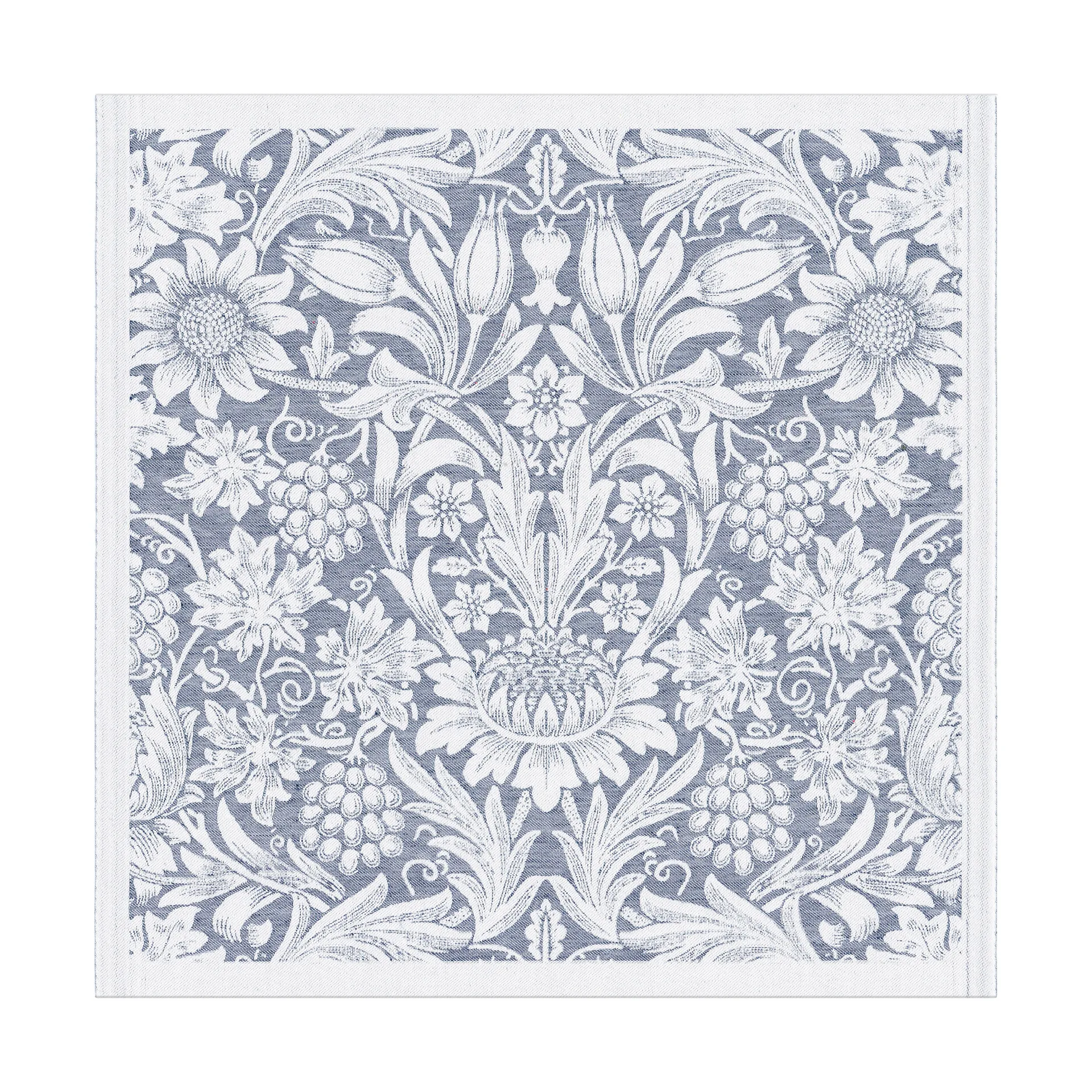 Sunflower 餐巾纸 50x50 cm, 蓝色 Ekelund Linneväveri