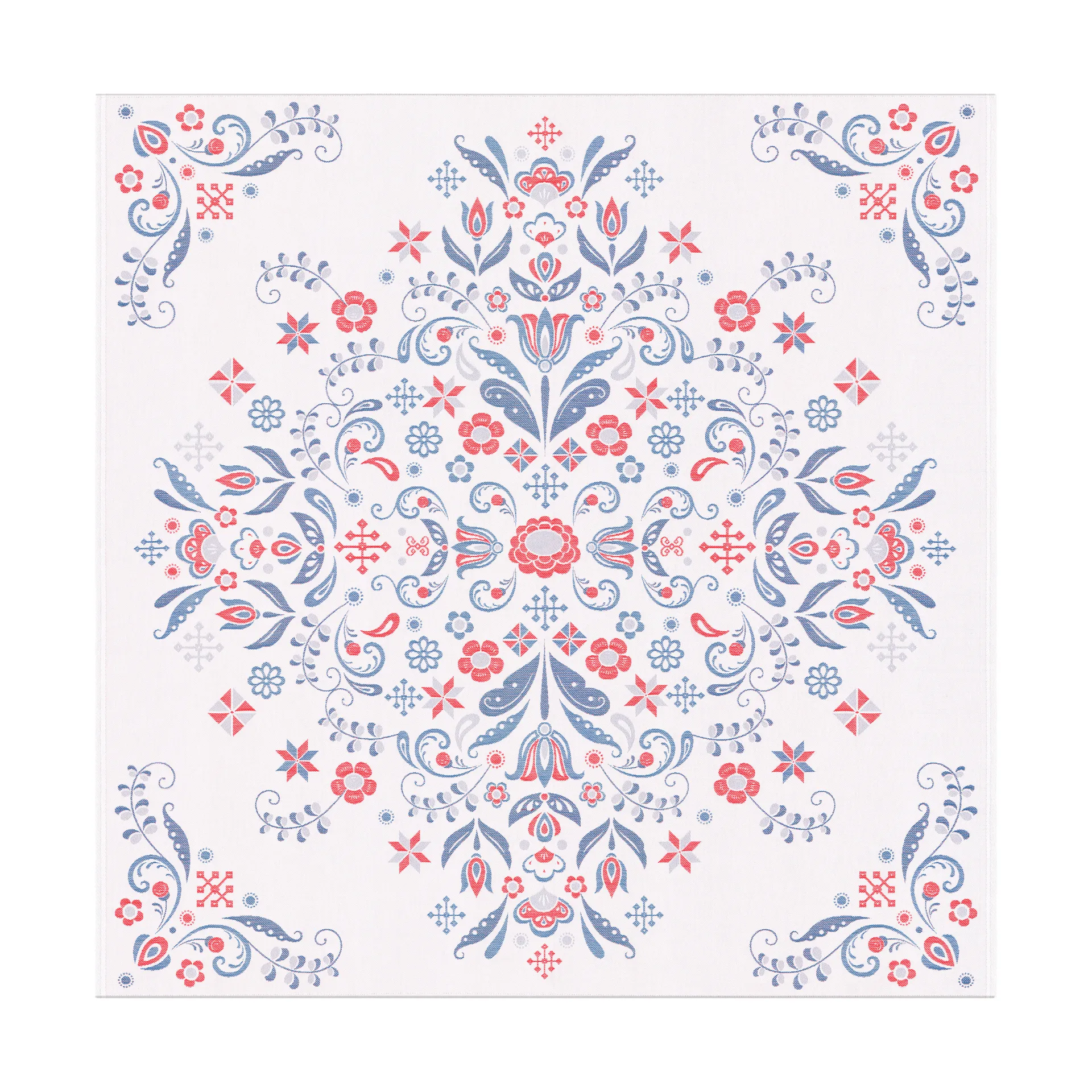 Torplyckan 桌布 145x145 cm, 混合色 Ekelund Linneväveri