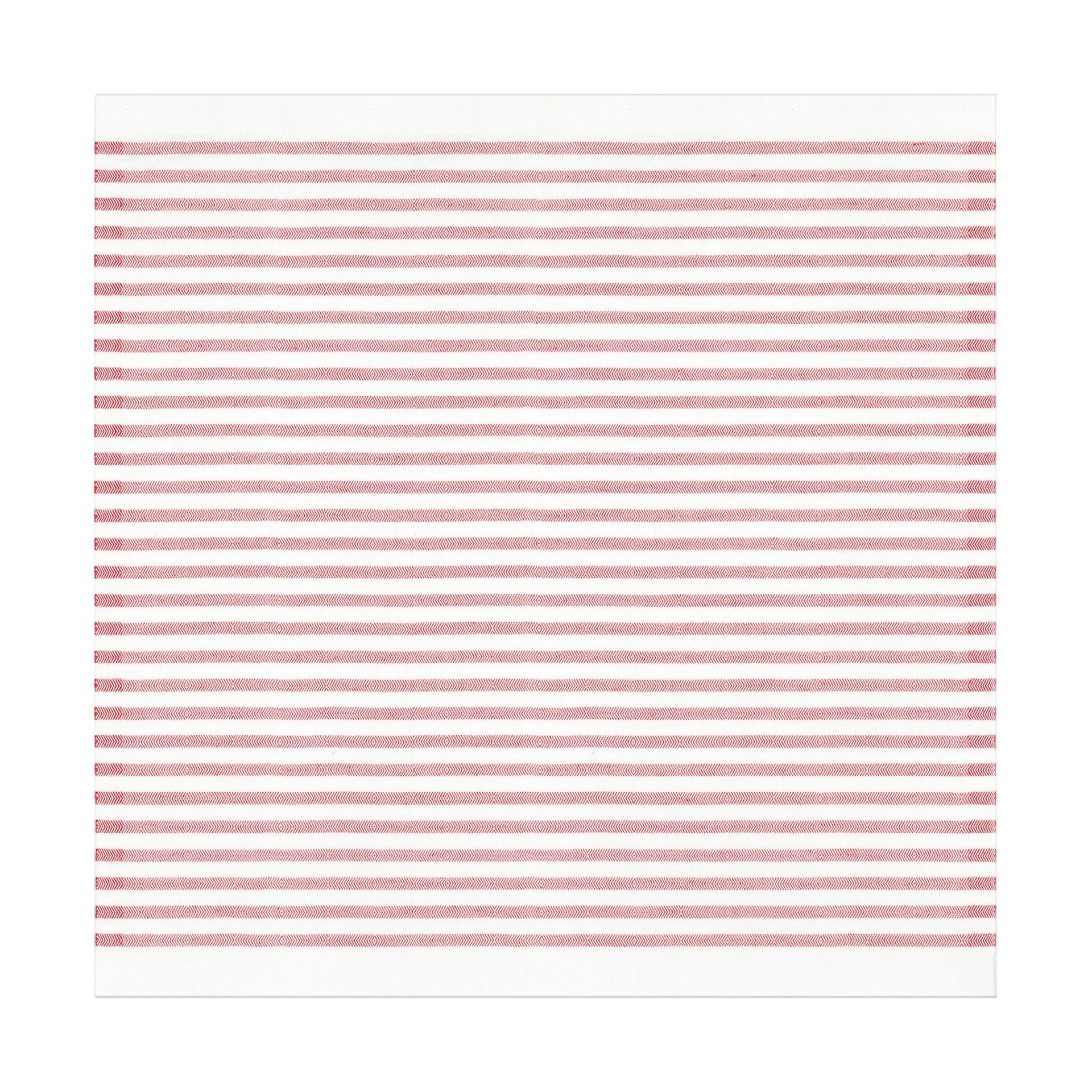 Tvärs 纺织品 餐巾纸 50x50 cm, 红色 Ekelund Linneväveri