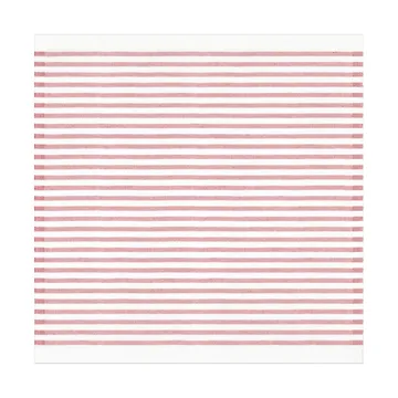 Tvärs 纺织品 餐巾纸 50x50 cm - 红色 - Ekelund Linneväveri