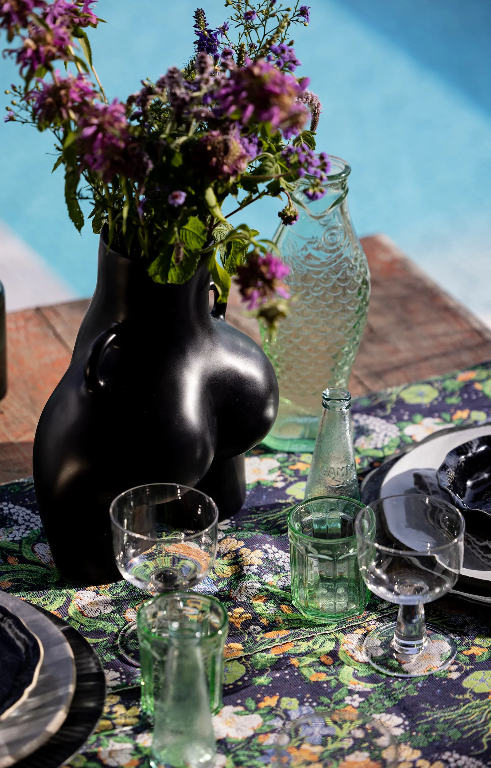 Vägrenen 厨房巾 35x50 cm., 彩色 Ekelund Linneväveri