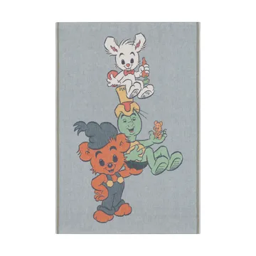 Vänner 婴儿毯72x105cm - 蓝色 - Ekelund Linneväveri