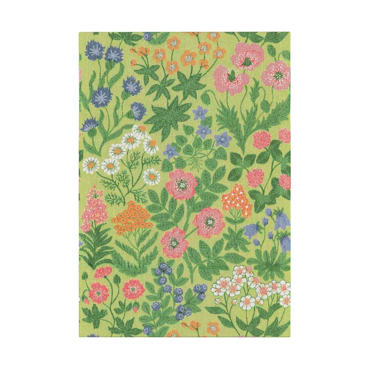 Vildblommor 厨用巾35x50cm - 绿色 - Ekelund Linneväveri