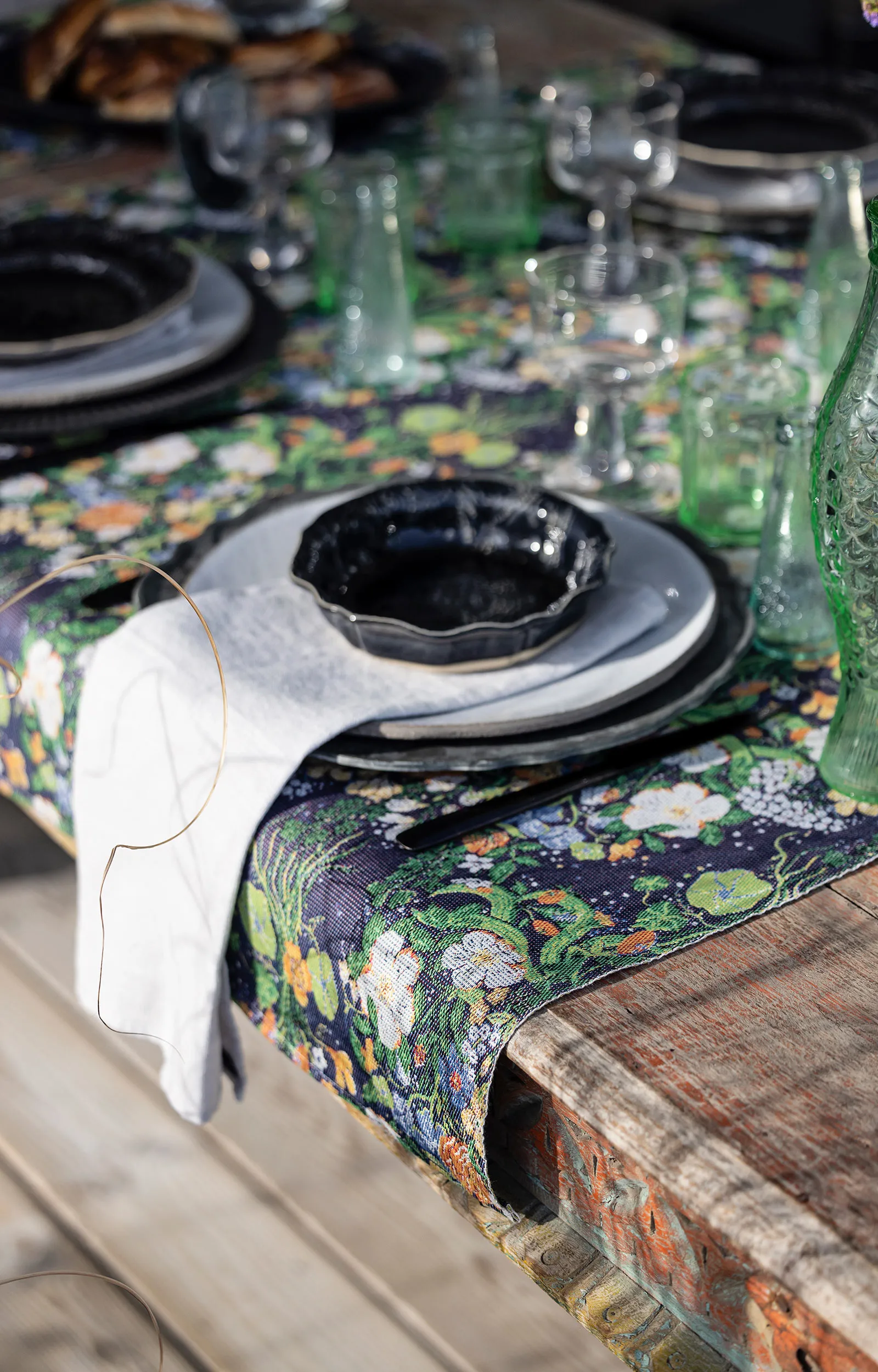 Warm 棉毯 140x170 cm, 红色 Ekelund Linneväveri