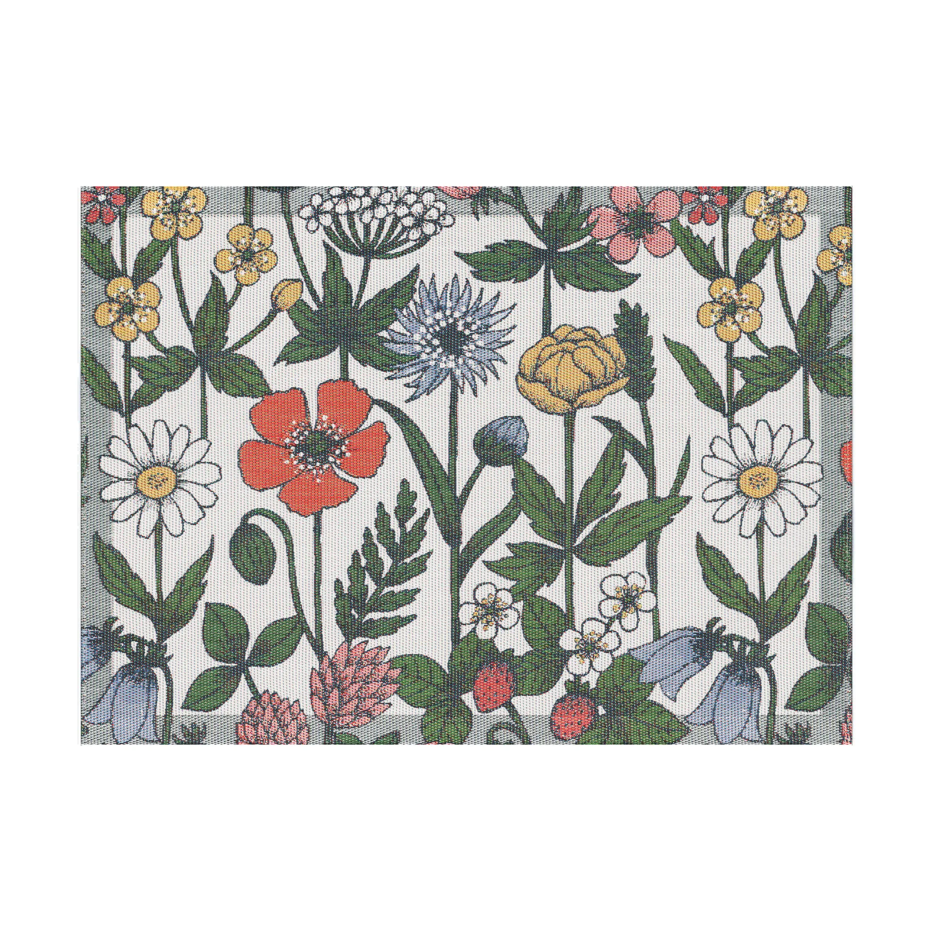 Wildflowers 餐垫 35x48 cm, 彩色 Ekelund Linneväveri