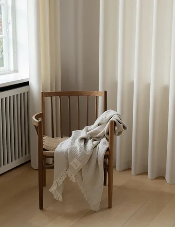 薰衣草色披毯130x180cm - Beige - Elvang Denmark