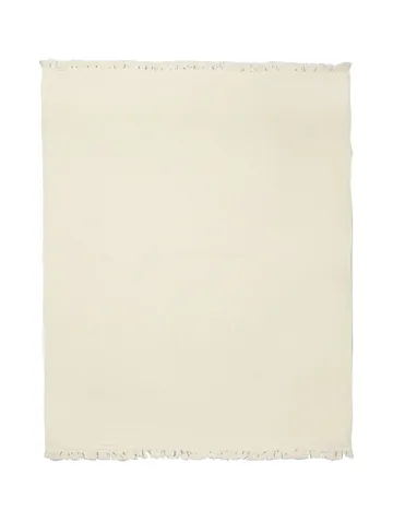 薰衣草色披毯130x180cm - 象牙白 - Elvang Denmark