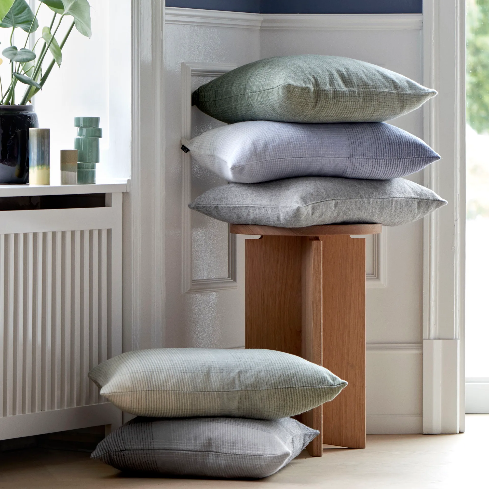 Elvang Classic 靠枕套 50x50 cm, light 灰色 Elvang Denmark