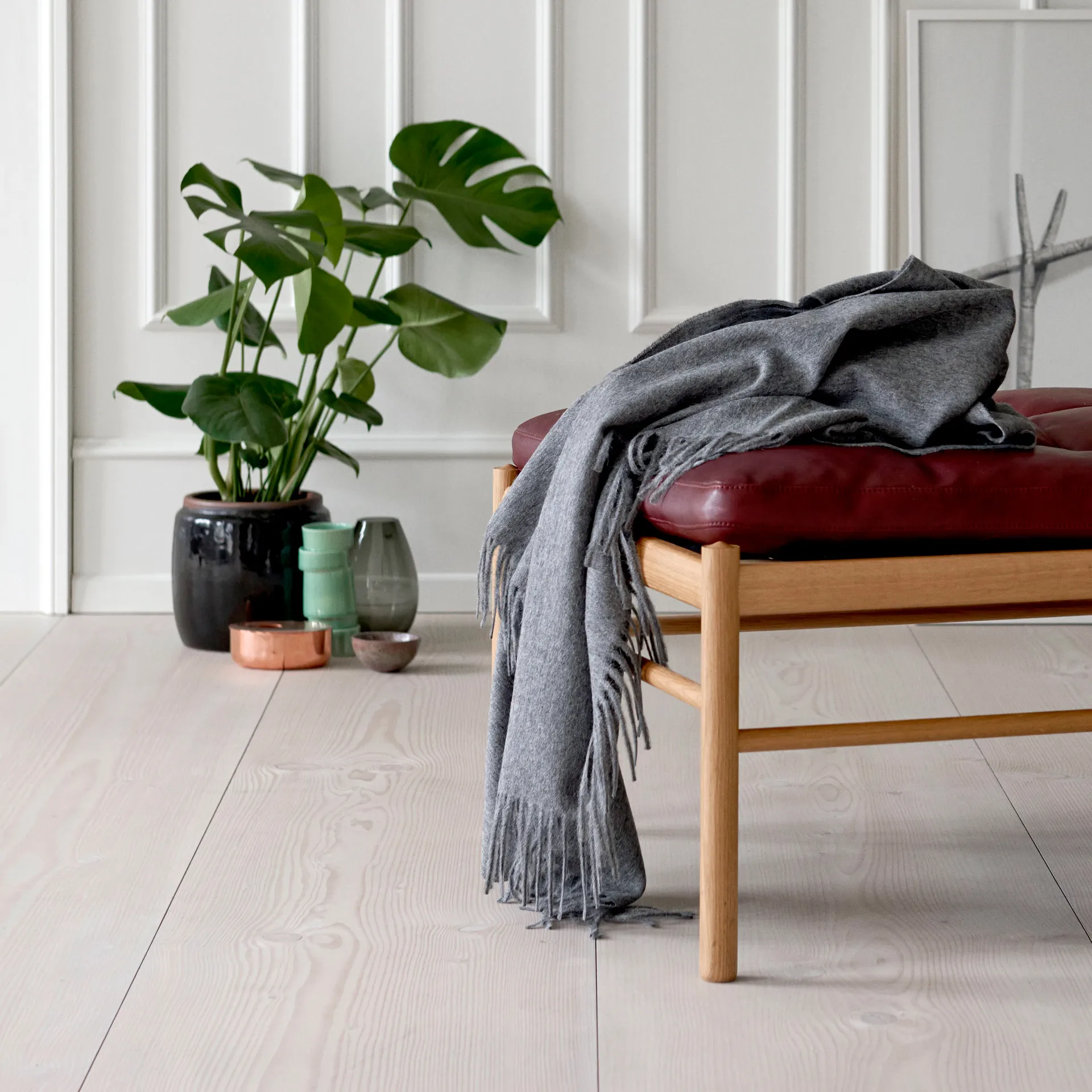 Elvang Classic 毯子, 灰色 Elvang Denmark