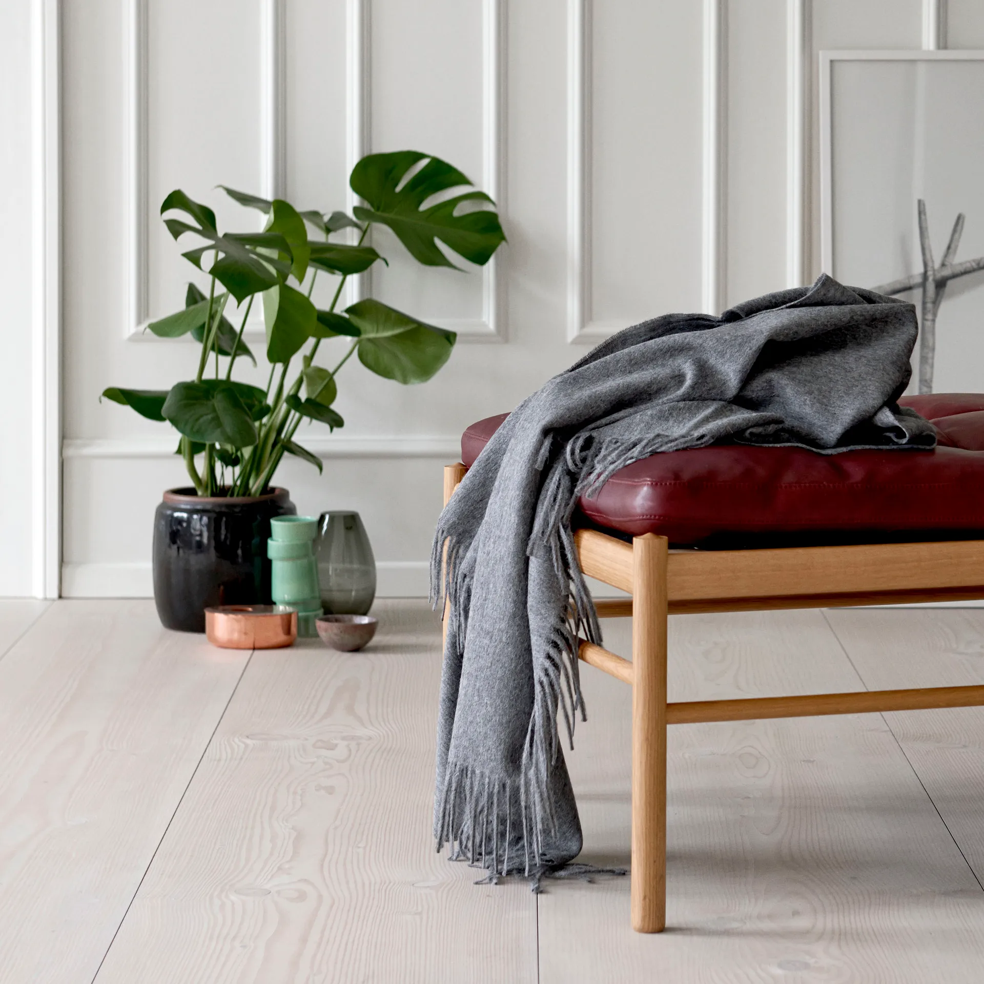 Elvang Classic 毯子, 灰色 Elvang Denmark