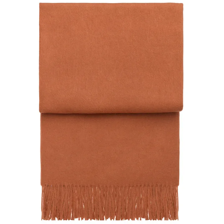 Elvang 经典款羊毛盖毯 - 赤陶色 (棕色) - Elvang Denmark