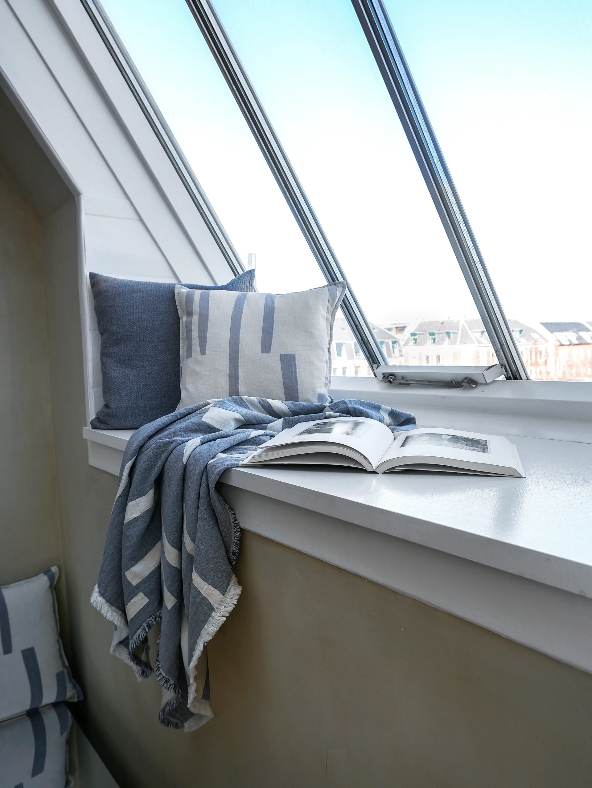 Lyme Grass 毯子 130x180 cm, 蓝色 Elvang Denmark