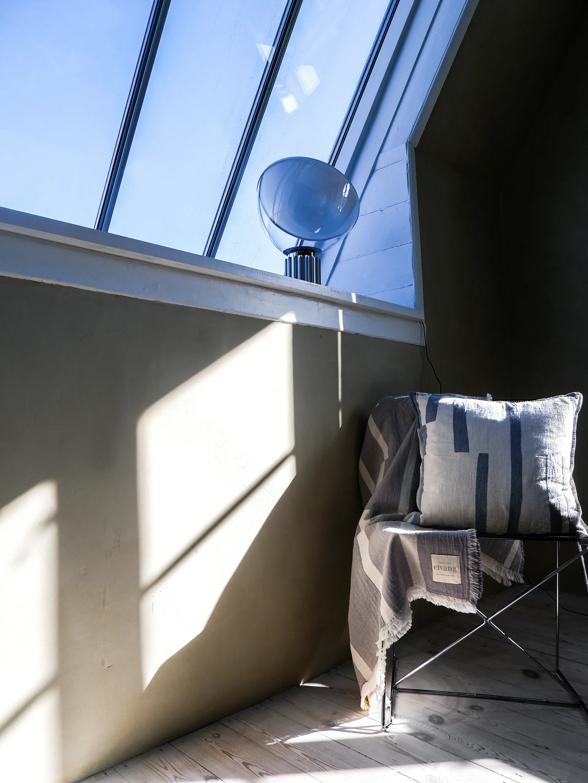 Lyme Grass 靠枕套 50x50 cm, 灰色 Elvang Denmark