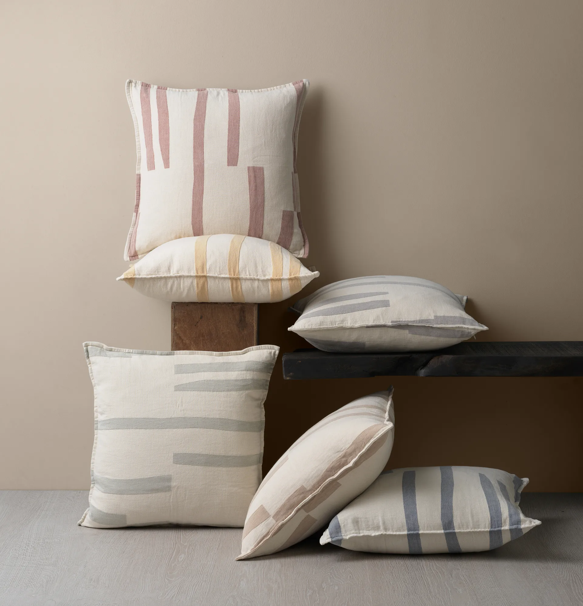 Lyme Grass靠垫套50x50cm, 蓝色 Elvang Denmark