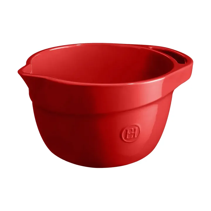Emile Henry中号搅拌碗 3.5升 - 红色 - Emile Henry