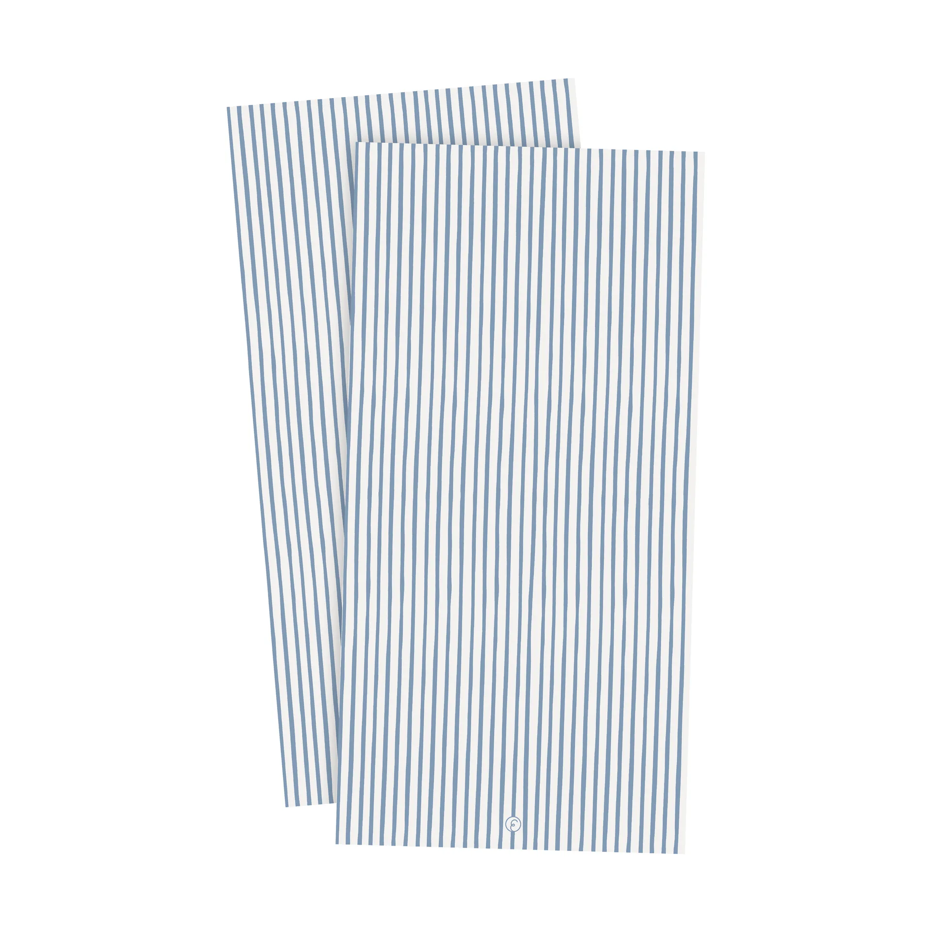 Ernst 条纹餐巾10x20cm 20件装, 浅蓝色_白色 ERNST