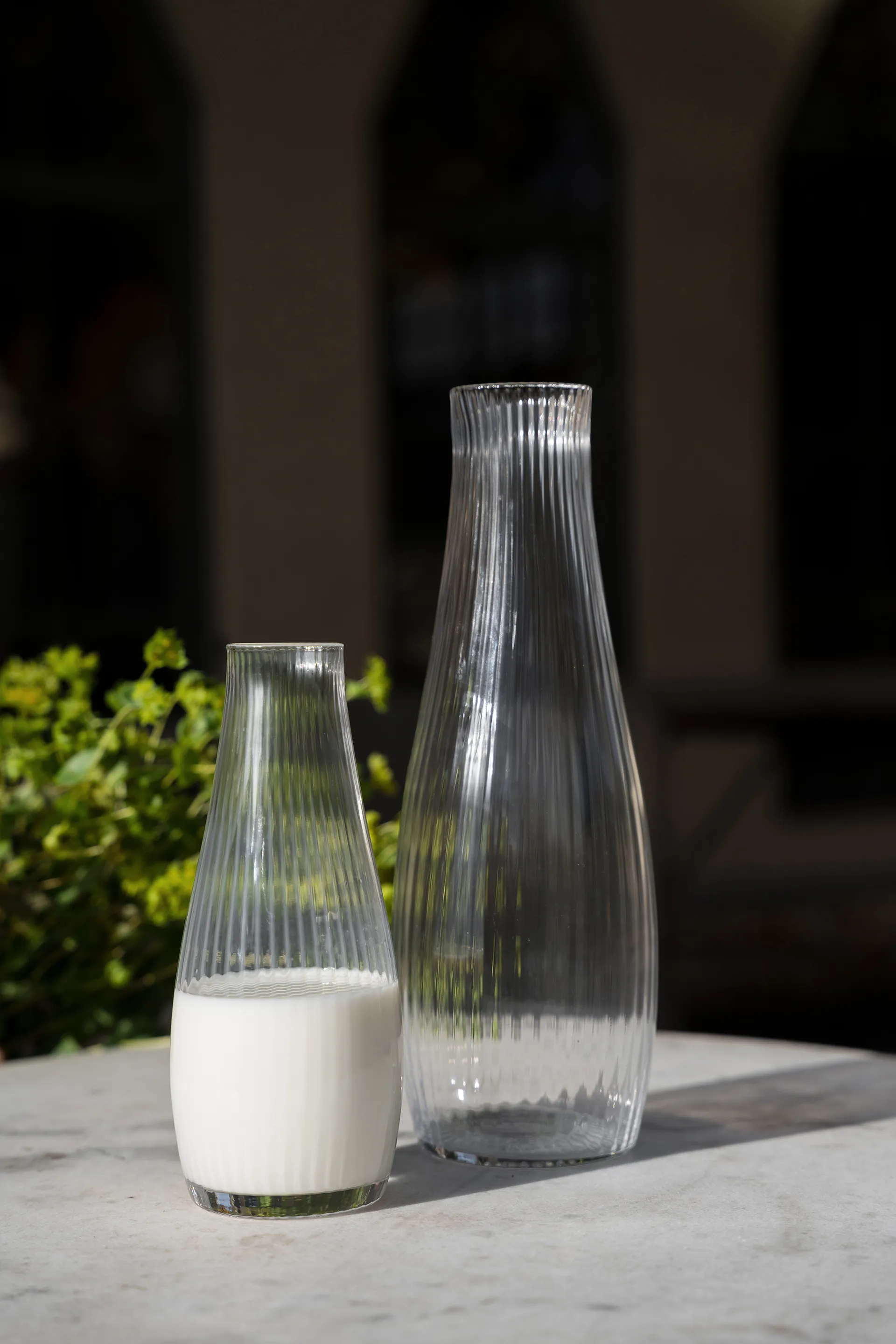 Ernst 罗纹玻璃醒酒器, 透明款_Ø10x28 cm ERNST