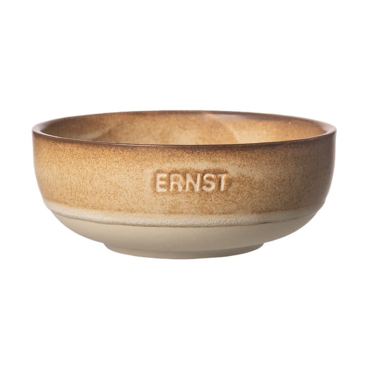 Ernst 碗 - 褐色-原色/自然色 底座, Ø11 cm - ERNST