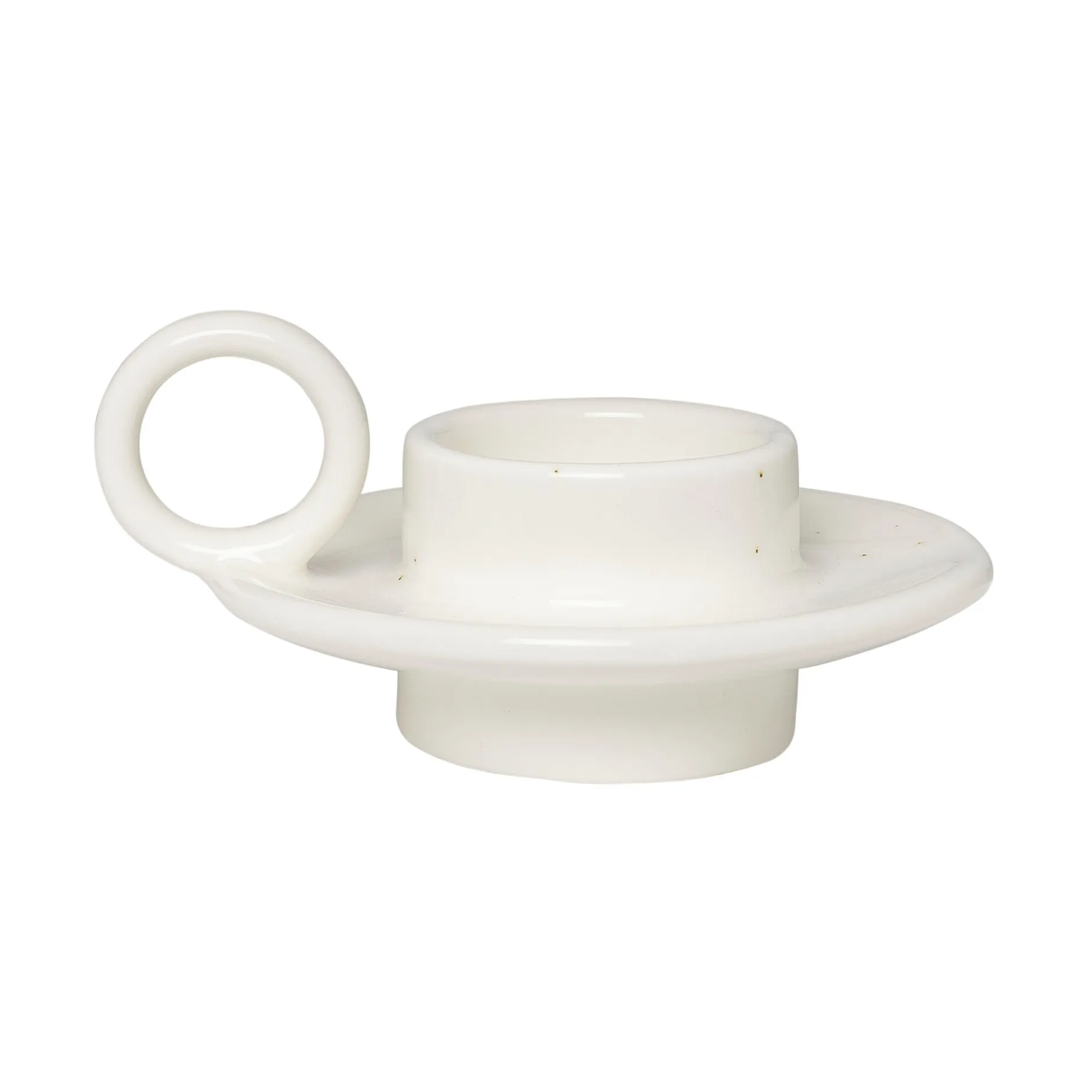 Ernst 茶烛座Ø11.5cm, 香草色 ERNST