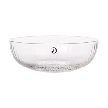 Ernst罗纹玻璃碗 Ø13cm - 透明 - ERNST