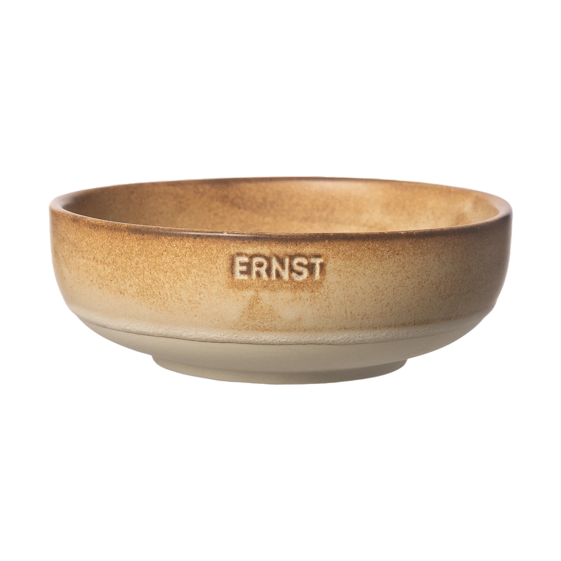 Ernst 碗, 褐色-原色/自然色 底座, Ø14 cm ERNST