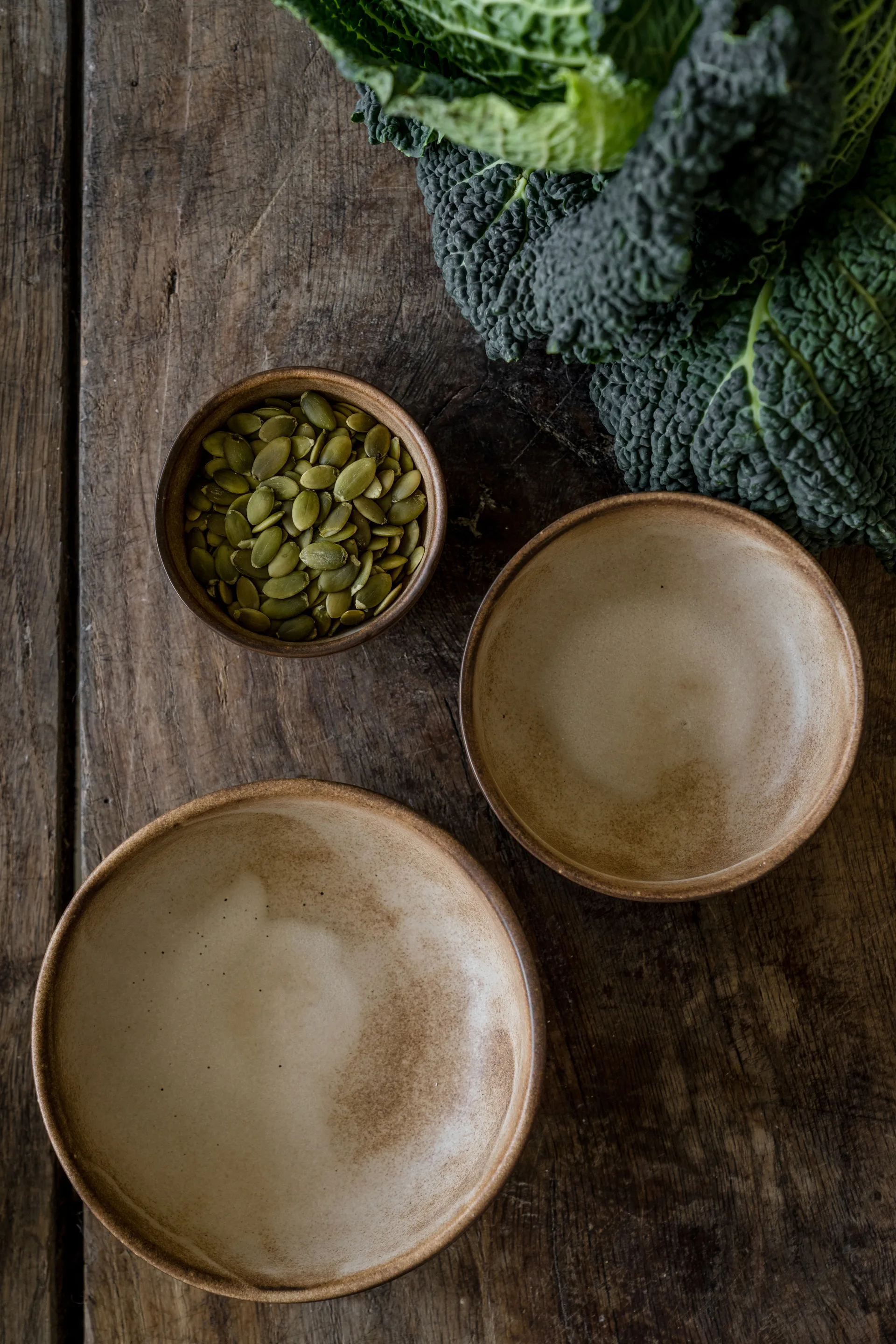 Ernst 碗, 褐色-原色/自然色 底座, Ø14 cm ERNST