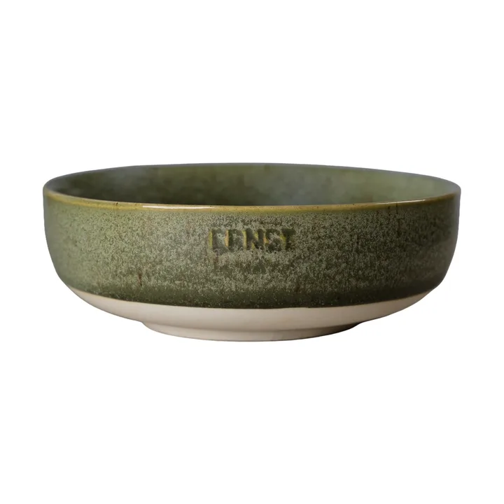 Ernst碗 - 绿色_自然色底座_Ø14 cm - ERNST