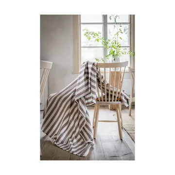 Ernst 条纹桌布 145x300cm - 鼹鼠灰_白色 - ERNST
