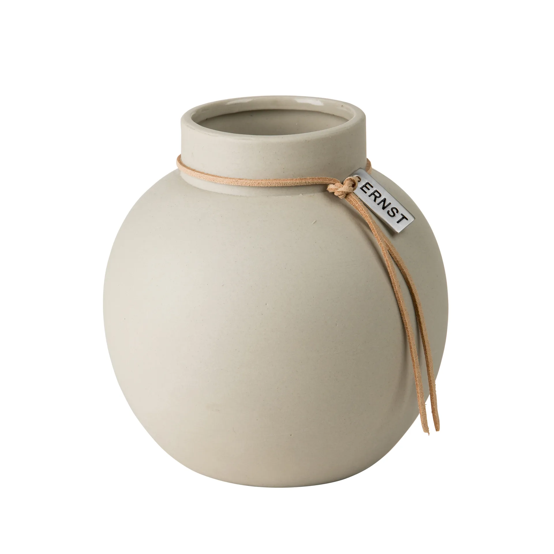 Ernst 炻器花瓶 自然风, 14cm ERNST