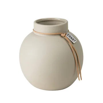 Ernst 炻器花瓶 自然风 - 14cm - ERNST