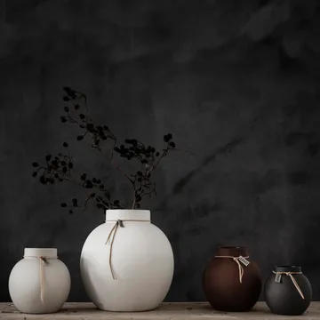 Ernst 炻器花瓶 自然风 - 14cm - ERNST