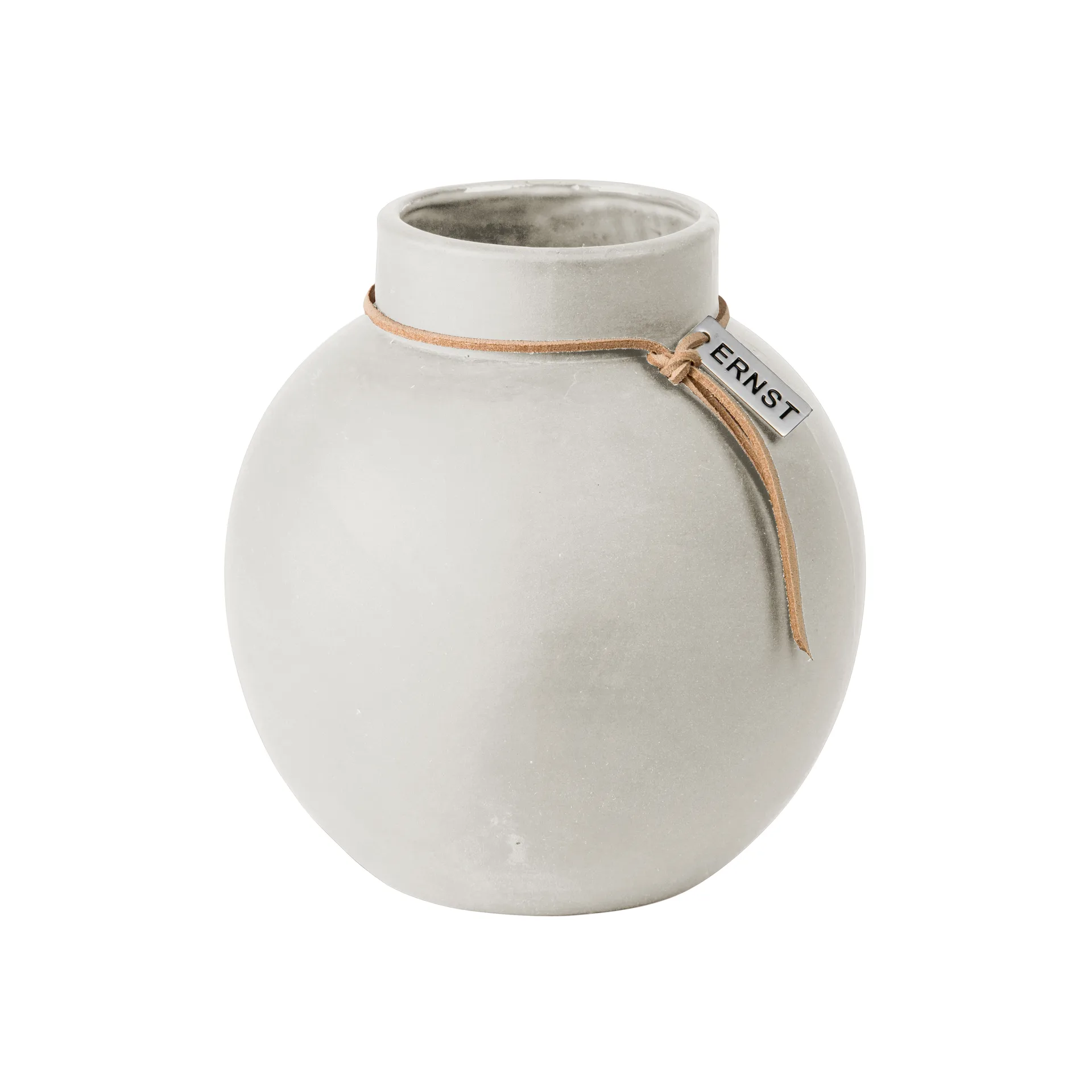 Ernst 白色炻器花瓶, 14cm ERNST