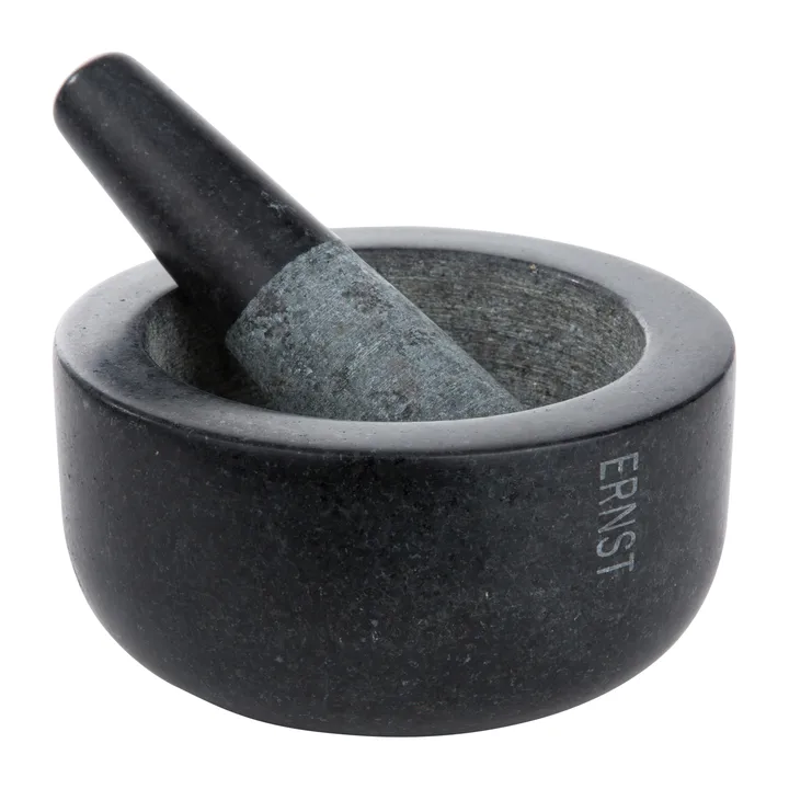 Ernst 黑色花岗岩研钵 - 大号_Ø14cm - ERNST