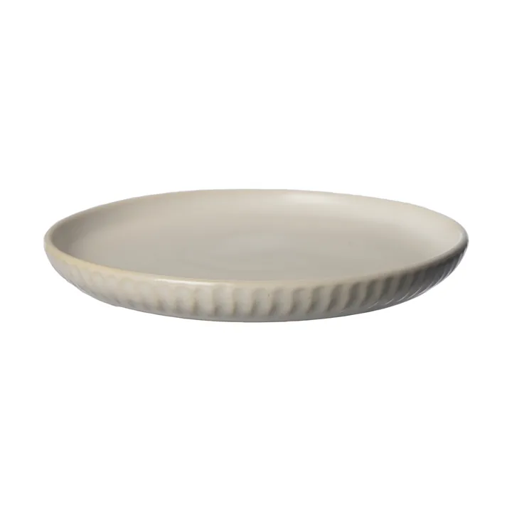 Ernst 罗纹碟直径16cm - 米白色 - ERNST