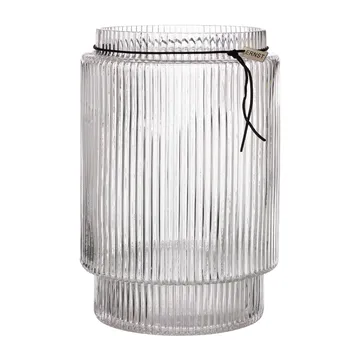 Ernst 褶皱透明玻璃花瓶 - Ø19.5cm_x_H28cm - ERNST