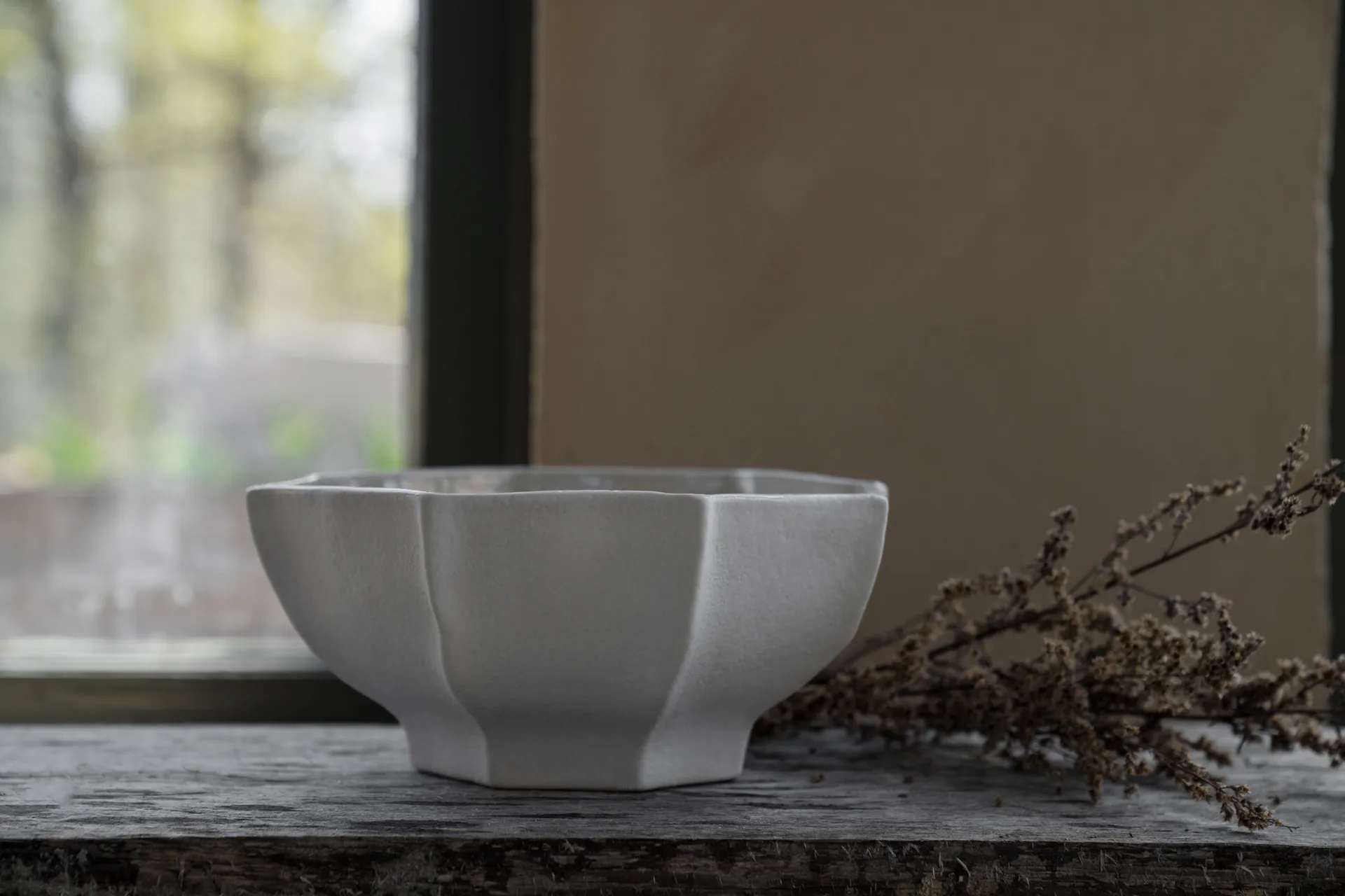 Ernst 碗自然白色, Ø22.5cm ERNST