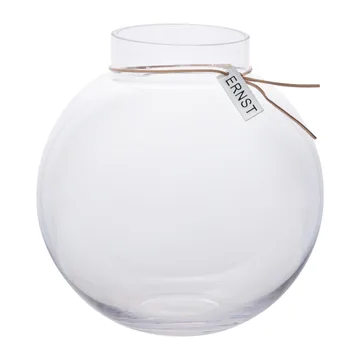 Ernst 玻璃花瓶 高22cm Ø21cm - 透明 - ERNST