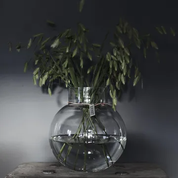 Ernst 玻璃花瓶 高22cm Ø21cm - 透明 - ERNST
