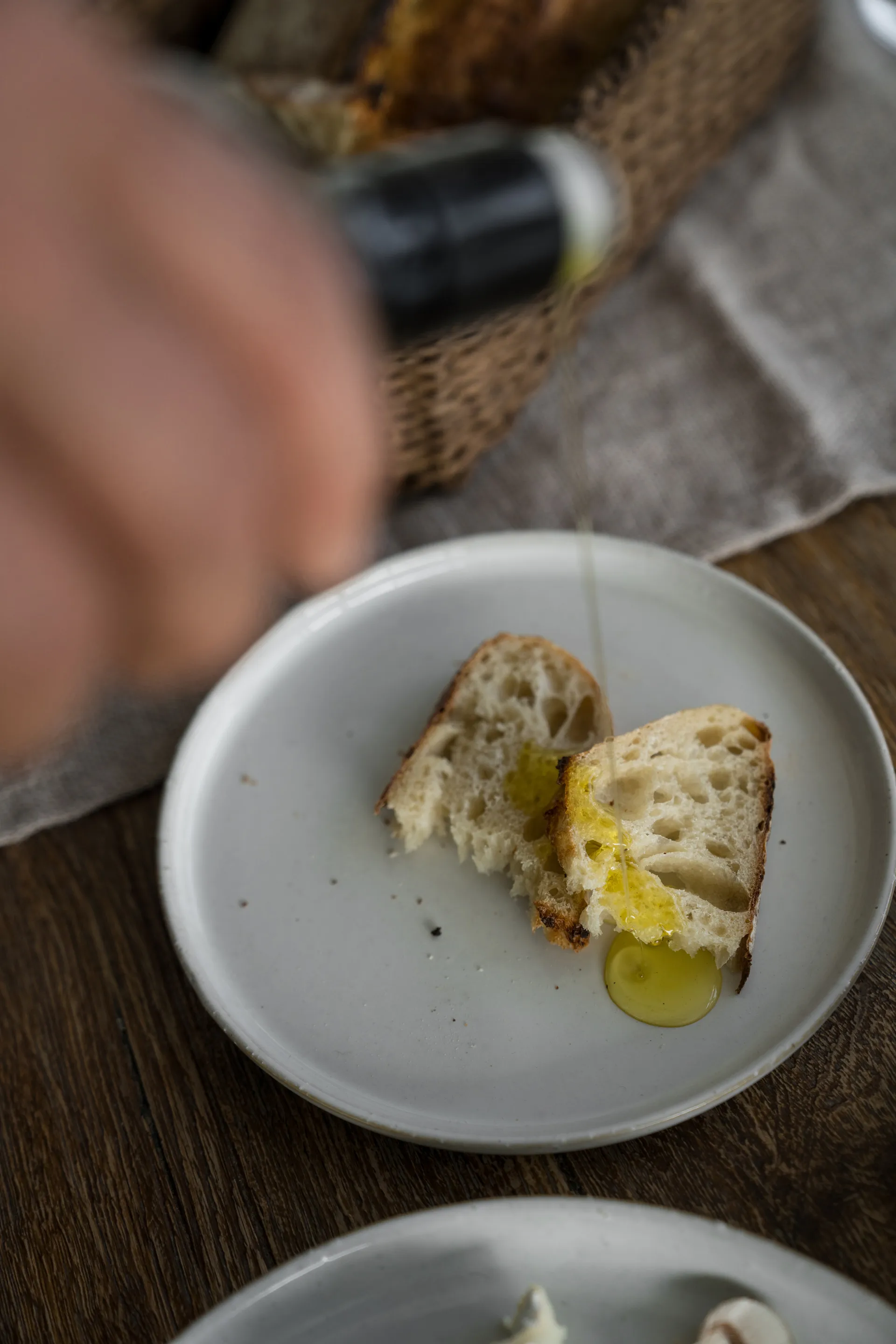 Ernst 盘子 Ø24.5 cm, 原色/自然色 白色 ERNST