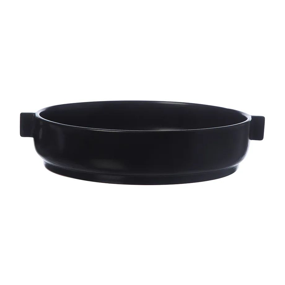 Ernst 带柄碟直径25cm, 黑色 ERNST