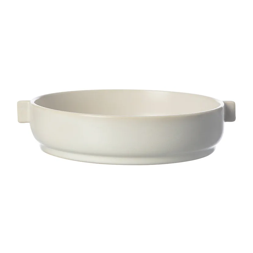 Ernst 带柄碟直径25cm, 白沙色 ERNST